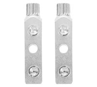 2pcs Broken Thread Extractor for Pipes and Shower Arms, Steel