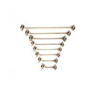 2pcs Bronze Wind Brace Cabin Hook Brass Eye Shed Gate Door Latch Silent Holder for Window Stay Catch Bolt Hasp for Wooden Doors,Windows(7.5cm)