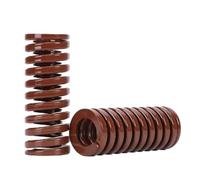 2pcs Brown Mould Die Spring Outer Diameter 22mm, Length 40mm, Spiral Stamping Compression Spring for Machinery Equipment,22x11x40mm