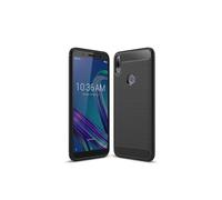 2PCS Brushed Texture Carbon Fiber Shockproof TPU Case for ASUS ZenFone Max Pro (M1) ZB601KL
