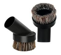2pcs Brushes for Henry Hoover Attachments,Hose Brushes for Henry Hetty Head Parts and Accessories Universal Replacement Round Horse Hair Dusting Suction Nozzle Cleaner Dust Brush Tool