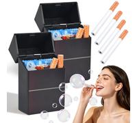 2Pcs Bubble-Cigarettes Blower Stress Toys, Bubble Machine for Kids Adults, Fake Realistic Mini Bubbles Wand with Bubble Solution, Party Bag Fillers Outdoor Garden Toys