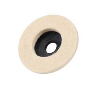 2pcs Buffing Wheel Grinder, Dia 75mm/50mm Wool Polishing Wheel Buffing Pads, Angle Grinder Wheel Felt Polishing Disc(75 * 10 * 7mm)