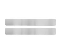 2pcs Bulletin Board Metal Strips Silver for Photo Wall, Iron Magnetic | No Drilling, Wall-safe Removal, Resistant to Deformation, Minimalist Design, for Office Workers and Home Organizers