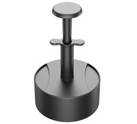 2pcs Burger Patty Maker Hamburger Steak Press for Stuffed Burgers Beef Veggie Mold Perfect for Patties Cooking BBQ(Black)