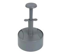 2pcs Burger Patty Maker Hamburger Steak Press for Stuffed Burgers Beef Veggie Mold Perfect for Patties Cooking BBQ(Grey)
