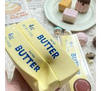 2pcs Butter Stick Slow Rise Squeeze Toy, Realistic Soft Scented Fake Food Fidget, Sensory Sticky Stress Relief Toy For Kids Teens Adults Boys Girls Home Office School Fidget Play Calming Activity