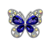 2PCS Butterfly Earphone Decorations, Elegant, Royal blue | Make of Alloy for Gaming and Music Headsets, Available in Multiple Eye Catching Color, Easy Installation