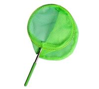 2pcs Butterfly Net Kids Fishing Net Telescopic Butterfly Nets Stainless Steel Retractable Children's Solid Colorful Fishing Toy Catching Bugs Insect(Green)