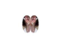 2PCS Butterfly Tassel Earrings - Climber Wrap Around & Cartilage No Piercing Butterfly Flower Ear Cuffs, Metal, Zircon