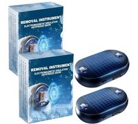 2pcs C/ar Heater,Electromagnetic Snow Remover Anti Freeze Device,Portable&Compact,Easy to Operate,Rechargeable Car Accessories,DeIcer Spray for C/ar,Quick&Effective,Wide Application