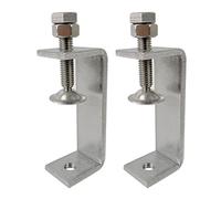 2pcs C-Clamps Wide Jaw Opening, C Clamp Wide Jaw Opening Fixed Holder Clip Heavy Duty Universal Fixing Tools Carpenter Crafts Wide Jaw Opening Tiger Clamp for Woodworking Clamps