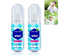 2PCS C/ooling Spray for Face and Body,C/ooling Mist Spray for Hot Weather,Instant Coo/ling Mist Spr/ay for Body,Co/ol Fa/ce Mi/st,Co/ol & Fresh Moisture Sp/ray for Fa/ce,Natural Mint Ro/om Sp/ray