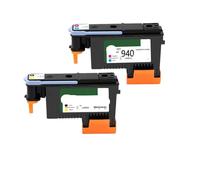 2PCS C4900A C4901A Printhead Compatible With 940 940 For Officejet Pro 8000 8500 8500A Printers BK/Y C/M Head Replacement(HP940-2 PCS)