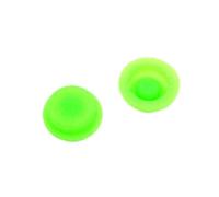 2PCS C8 flashlight switch cap black waterproof rubber pad button cap lamp 17.6mm flashlight switch cap accessories(2pcs Green 20mm)