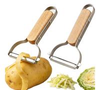 2PCS Cabbage Shredder, 2-in-1 Vegetable Peeler and Cabbage Shredder for Daily Meal Preparation, Kitchen Tools with Ergonomic Handles for Cabbage, Potatoes, Courgettes, Squash and Pumpkin