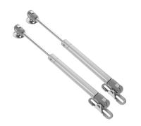 2pcs Cabinet Gas Strut 100n Soft Close Hydraulic Lift Support | Iron Plastic Rubber Build, Dual Piston Pneumatic Rod, Compact Fit for Tight Spaces and Smooth Lifting