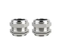 2Pcs Cable Gland M28, Stainless Steel Waterproof Glands Joints, IP68 Adjustable Connector Glands, Cord Grip Connectors with Gaskets and Locknut 13-18mm Diameter
