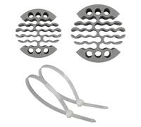 2Pcs Cable Organizing Tool Networks Cable Bundles Kits with Fasteners Compact Wire Organizing Cord Holder Room Cables Management