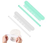 2PCS Cake Arch Guide Tool,Fondant Cake Arc Ruler Decorative Marking Divider Baking Measure for Chocolate Cream Enthusiasts Beginners Bakers