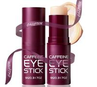 2Pcs Calcium Multi Balm, Caffeine Eye Stick & Face Balm - Anti-Aging, Hydrating & Firming Skincare Stick, Dark Circle & Puffiness Reduction, Multi-Purpose Moisturizer for Eyes, Face, Neck