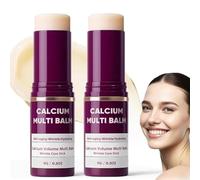 2PCS Calcium Multi Balm, Calcium Volume Multi Balm, Pure Collagen Wand Stick for Face, Korean Collagen Stick Anti-Aging, Hydrating, Suitable for Eyes, Face, Neck