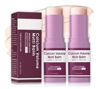 2Pcs Calcium Multi Balm, Calcium Volume Multi Balm, Wrinkle Core Stick, Korean Collagen Moisturing Stick, Anti-Aging & Firming Skincare Sticks, Hydrating Skin For Eyes, Neck, Face, Fine Lines Care