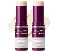 2Pcs Calcium Multi Balm Stick, 9g Calcium Multi Balm, Collagen Moisturing Stick, Wrinkle Core, Moisturizing Cream, Hydrating, Firming Skin, Suitable for Eyes, Neck, Face