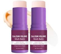 2pcs Calcium Volume Balm,New Calcium Multi Balm,Advanced Wrinkle Core Stick, Collagen Moisturing Stick,Intensive Repair & Hydrating, Firming Skin, Hydration for Dry Skin Care,for Face Eye Cream