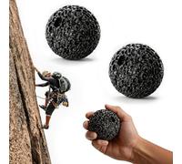 2Pcs Callus Ball Hand Strengthener Moon Grip Callus Rock, Skin Conditioning Training Fidget for Grip Strength & Anti-Sweat, Climbing Grip Trainer for Gym Fitness Weightlifting Rock Climbing Home Trave