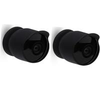 2pcs Camera Rain Cover Weatherproof Protective Housing Case Shell for Outdoor Security Surveillance Silicone Camera Protective Cover for Monitor Accessories Durable Professional Equipment for