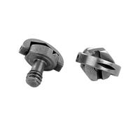 2Pcs Camera Tripod Quick Release Stainless Steel C Shaped Handle Screw for Photo Studio DSLR Strap Mount Adapter Strong Screw