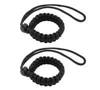 2PCS Camera Wrist Strap Lanyard, Adjustable Nylon Camera Wristband Strap Durable Woven Bracelet Rope Bracelet Men and Rope Bracelets Women Outdoor Essential Survival Bracelets for Men and Women