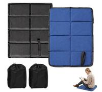 2PCS Camping Seat Mat, Hiking Seat Pad, Moisture Proof Folding Seat Cushion, Foldable Oxford Cloth Seat Pad, for Outdoor Hiking Picnic Park Beach Backpacking Fishing Sporting Events