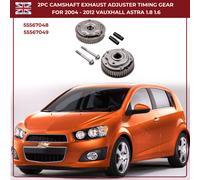 2PCS CAMSHAFT CAM POSITION SOLENOID VALVE FOR ASTRA H J INSIGNIA VECTRA VAUXHALL