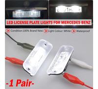 2Pcs Canbus Error Free Led Number Plate Light Bulb for Mercedes Benz W164 X164 W