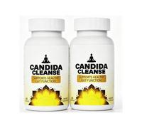 (2PCS) Candida Cleanse Supplement - Supports Healthy Gut Function, Natural Candida Balance, 60 Capsules