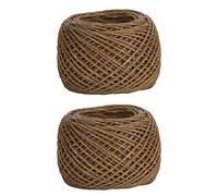 2pcs Candle Wicks 1.2mm Pure Bee Hemp Candle Wicks, Fibrilia Beeswax Candle & Safe for Aromatherapy, Ideal for Oil Lamp & Wax Candles Water Feature Fountain 4 Rolls Hemp Wick