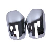 2Pcs Car ABS Chrome Rear View Side Mirror Cover Trim for Triton / L200 2015 - 2017