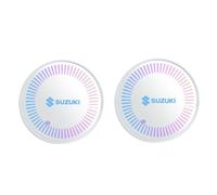 2Pcs Car Acrylic LED 7 Color Luminescent Drink Holders, for Suzuki Baleno Swift Splash Baleno Liana Alivio Swace Kizashi Cup Holder Anti Scratch Decoration Interiors Accessories,D