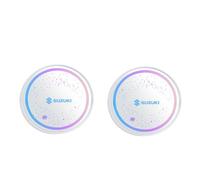 2Pcs Car Acrylic LED 7 Color Luminescent Drink Holders, for Suzuki Baleno Swift Splash Baleno Liana Alivio Swace Kizashi Cup Holder Anti Scratch Decoration Interiors Accessories,A