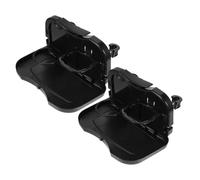 2pcs Car Backseat Tray Abs Black Organiser for Car