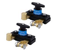 2pcs Car Battery Disconnect Switch, 12V/24V Battery Kill Cut Shut Off Switch for Car Truck RV Power Failure Protection