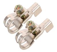 2pcs Car Battery Terminal Clips Aluminum Alloy Pair for Maintenance