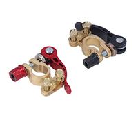 2PCS Car Battery Terminal Connector | Quick Release Positive Negative Clamps Terminal Clip Compatible with Cars, Trucks and More
