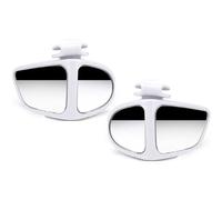 2PCS Car Blind Spot Mirrors,Compatible with Audi RS3 RS4 RS5 RS6 RS7 R8 TT TTS,Reversing Mirror Blind,B-white