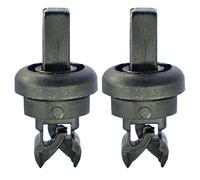 2PCS Car Boot Parcel Shelf Clips For Renault Clio Megane Scenic Laguna Modus MK1 MK2 MK3 1 2 3 4 Rear Boot Trunk Parcel Shelf String Hanger Brakcet Tray Strap String Clips Hook 770509900