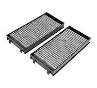 2pcs Car Cabin Air Filter 64316945586 Anti Pollen Dust Replacement Part for X5 E70 X6 E71