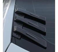 2PCS Car Conversion Rear Window Side Spoiler Splitter Trim Triangle Louver, Compatible with BYD FangChengBao Leopard 5 8,1-Glossy Black