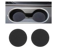 2PCS Car Cup Coaster, For Jaguar XE XF XJ XJL XKR E-PACE XEL XFL Drink Holder Coaster Cup Holder Insert Coaster Car Interior Accessories